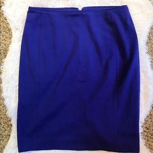 H&M Indigo/Blue Pencil Skirt